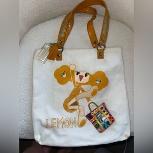 COACH y2k poppychan lemon bag!